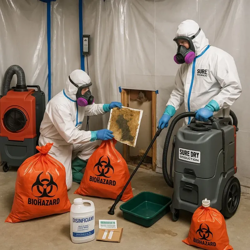 Contaminated Water Handling Protocols process in Crawford County, MI